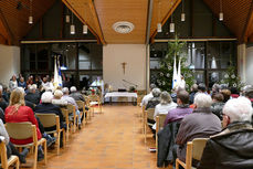 Feierliche Christmette im Haus des Gastes (Foto: Karl-Franz Thiede)